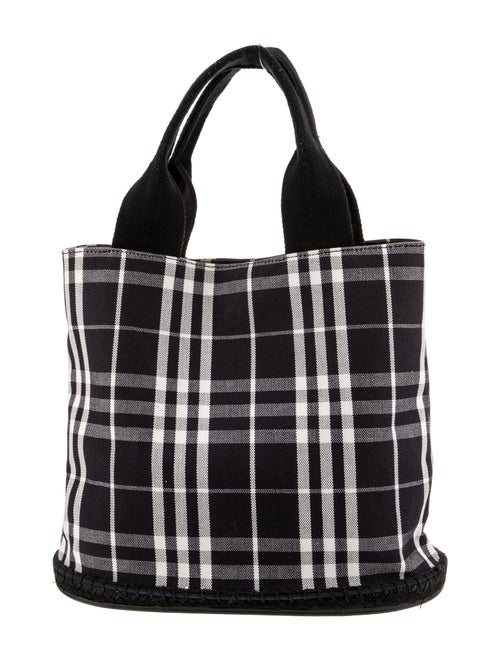 Burberry Smoked Check Bucket Bag