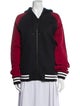 Burberry Colorblock Pattern Bomber Jacket