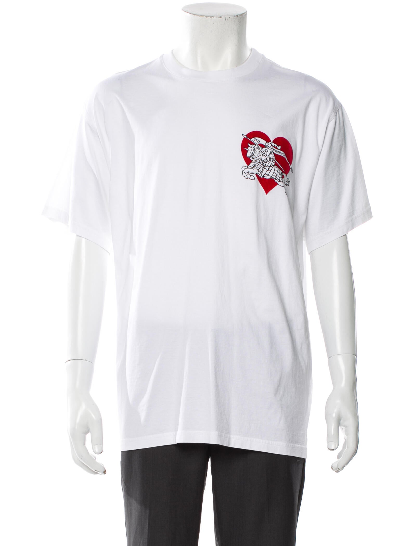 Burberry Graphic Print Crew Neck T-Shirt