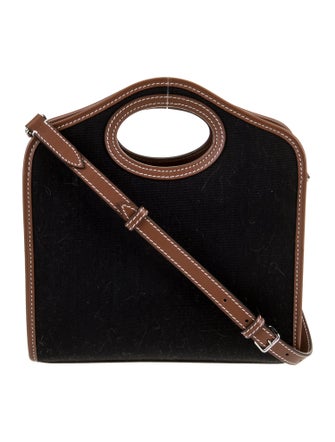 Burberry Canvas Pocket Shoulder Bag