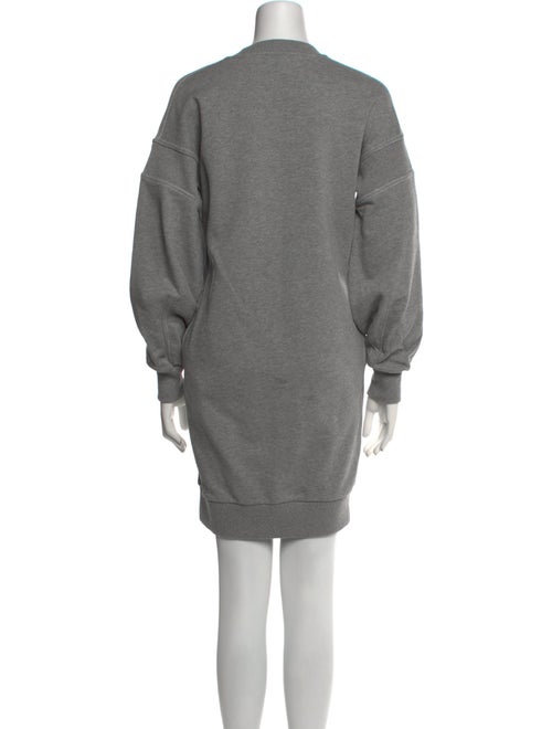 Burberry Crew Neck Mini Dress