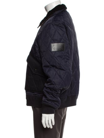 Burberry Nova Check Pattern Puffer Coat