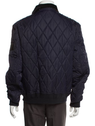 Burberry Nova Check Pattern Puffer Coat