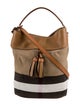 Burberry Exploded Check Bucket Bag