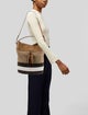 Burberry Exploded Check Bucket Bag