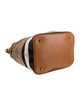 Burberry Exploded Check Bucket Bag