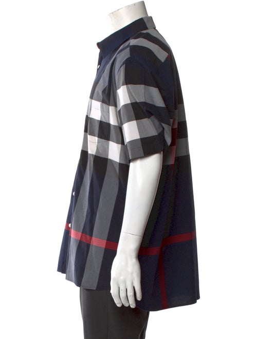 Burberry Striped Short Sleeve Shirt