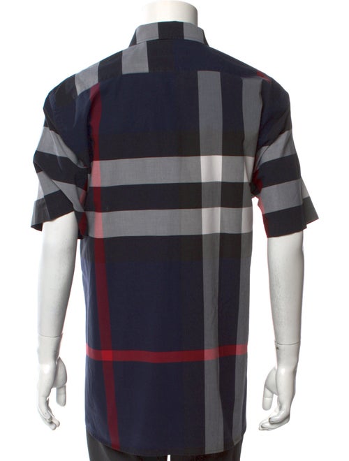 Burberry Striped Short Sleeve Shirt