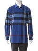 Burberry Exploded Check Pattern Long Sleeve Shirt