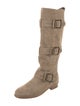 Burberry Suede Riding Boots