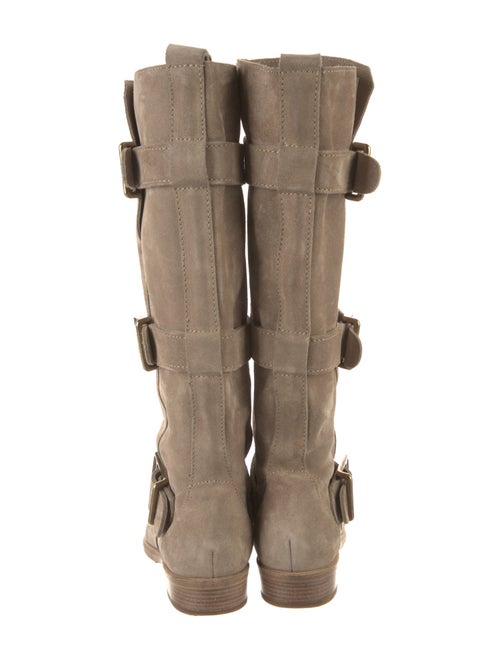 Burberry Suede Riding Boots