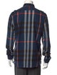 Burberry House Check Pattern Long Sleeve Shirt
