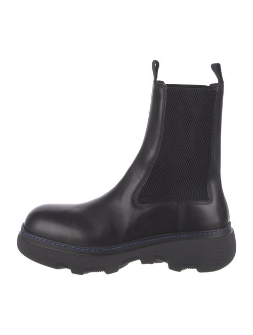 Burberry Leather Chelsea Boots