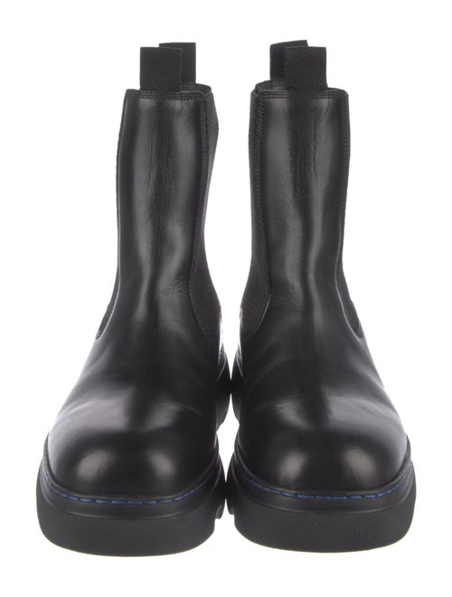 Burberry Leather Chelsea Boots