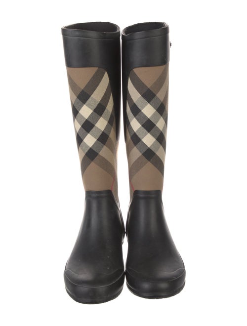 Burberry Rubber Printed Rain Boots