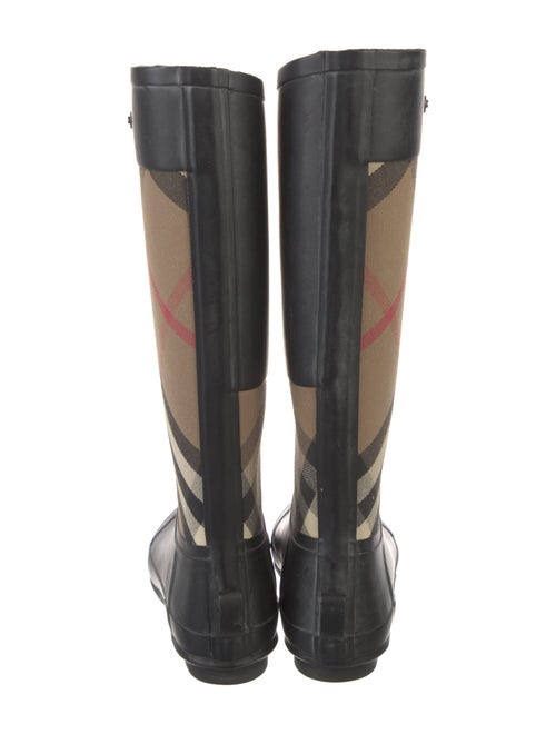 Burberry Rubber Printed Rain Boots