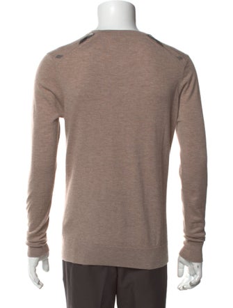 Burberry Cashmere Crew Neck Pullover