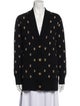 Burberry Printed V-Neck Sweater