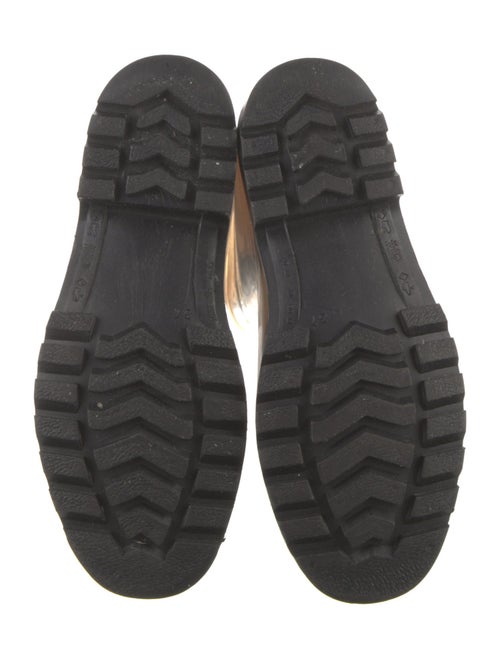 Burberry Rubber Plaid Print Rain Boots