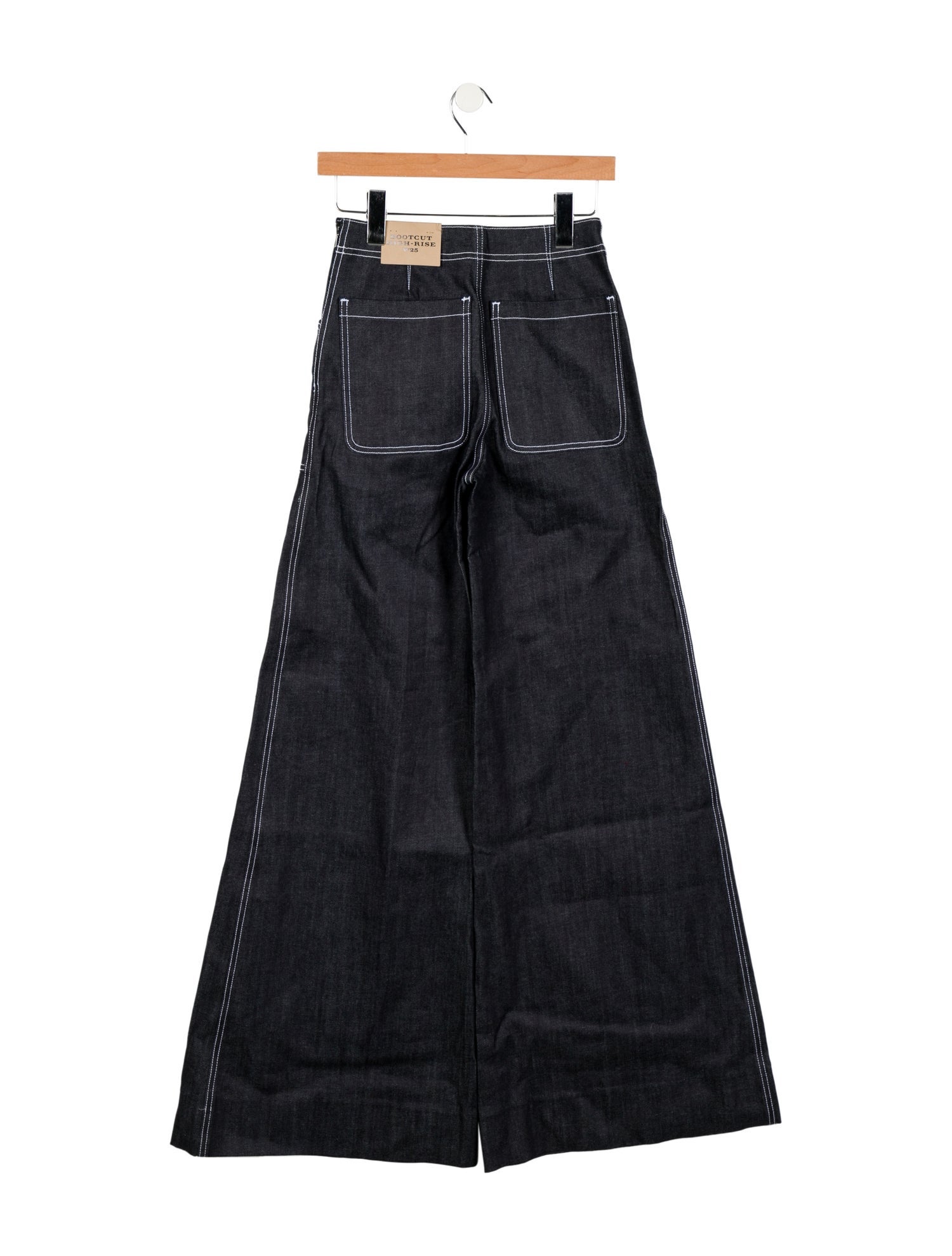 Burberry High-Rise Wide Leg Jeans w/ Tags