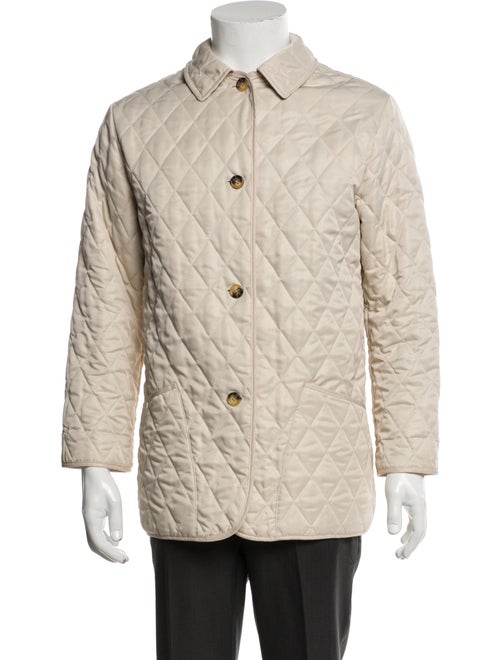 Burberry London Nova Check Pattern Utility Jacket