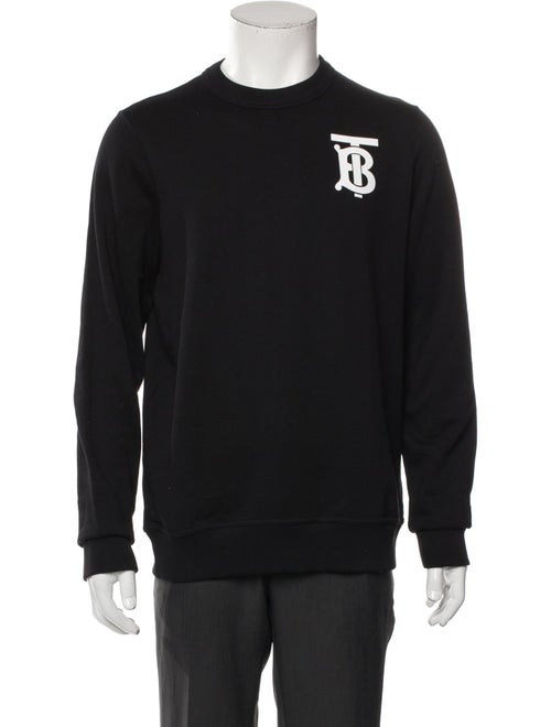 Burberry House Check Pattern Crew Neck Sweatshirt