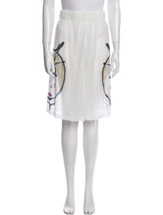 Burberry Printed Knee-Length Shorts