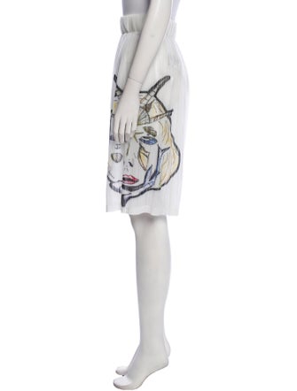 Burberry Printed Knee-Length Shorts