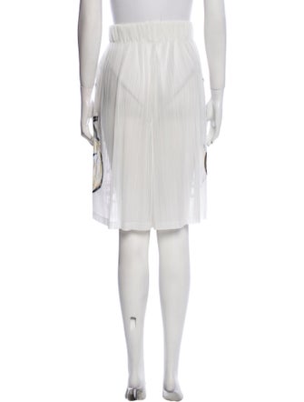 Burberry Printed Knee-Length Shorts