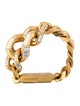 Burberry Crystal Chain Link Bracelet