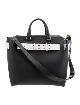 Burberry Leather Belt Tote