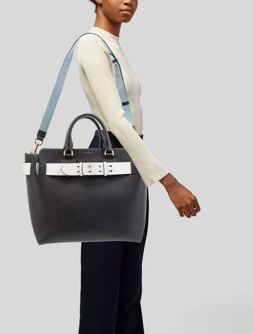 Burberry Leather Belt Tote