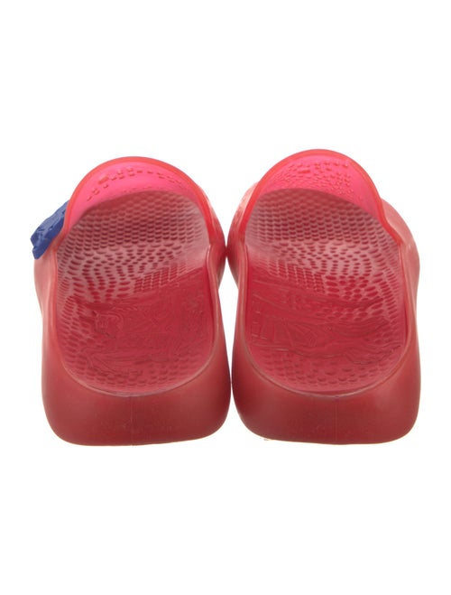 Burberry Rubber Graphic Print Slides