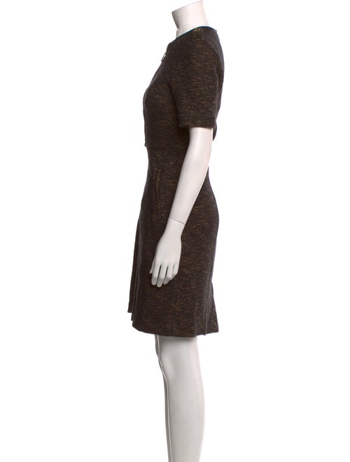 Burberry Crew Neck Knee-Length Dress