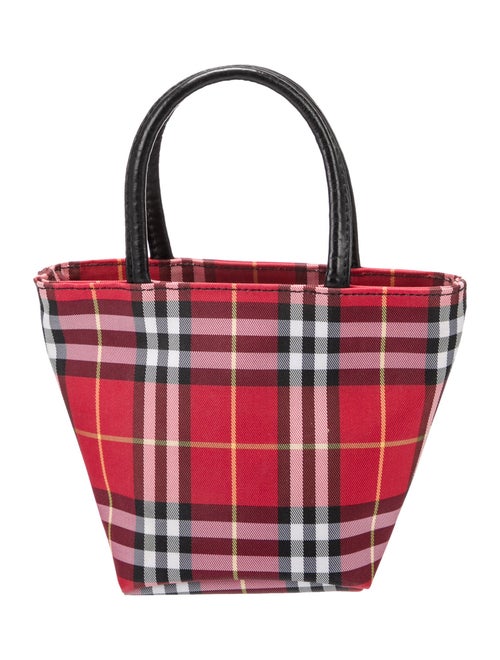 Burberry Nylon Top Handle Bag