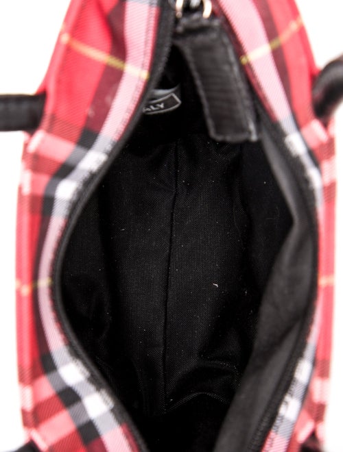 Burberry Nylon Top Handle Bag