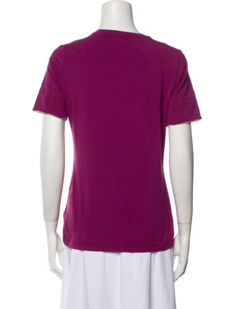 Burberry Crew Neck Short Sleeve T-Shirt