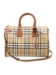 Burberry Haymarket Check Top Handle Bag