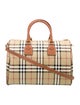 Burberry Haymarket Check Top Handle Bag