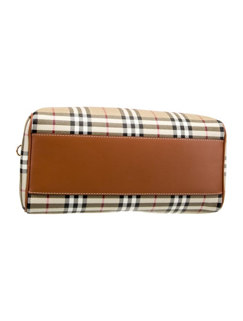 Burberry Haymarket Check Top Handle Bag