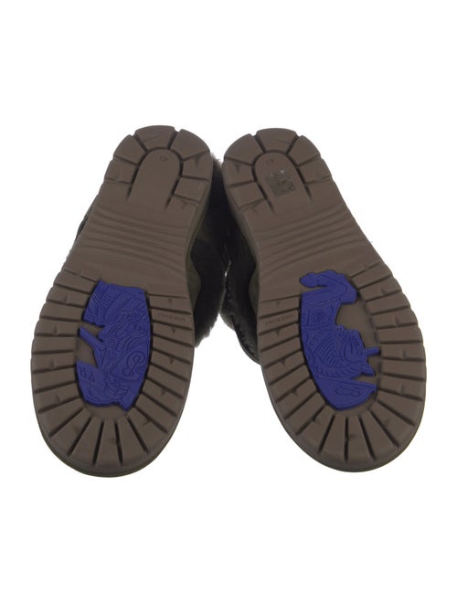 Burberry Suede Fur Trim Boots