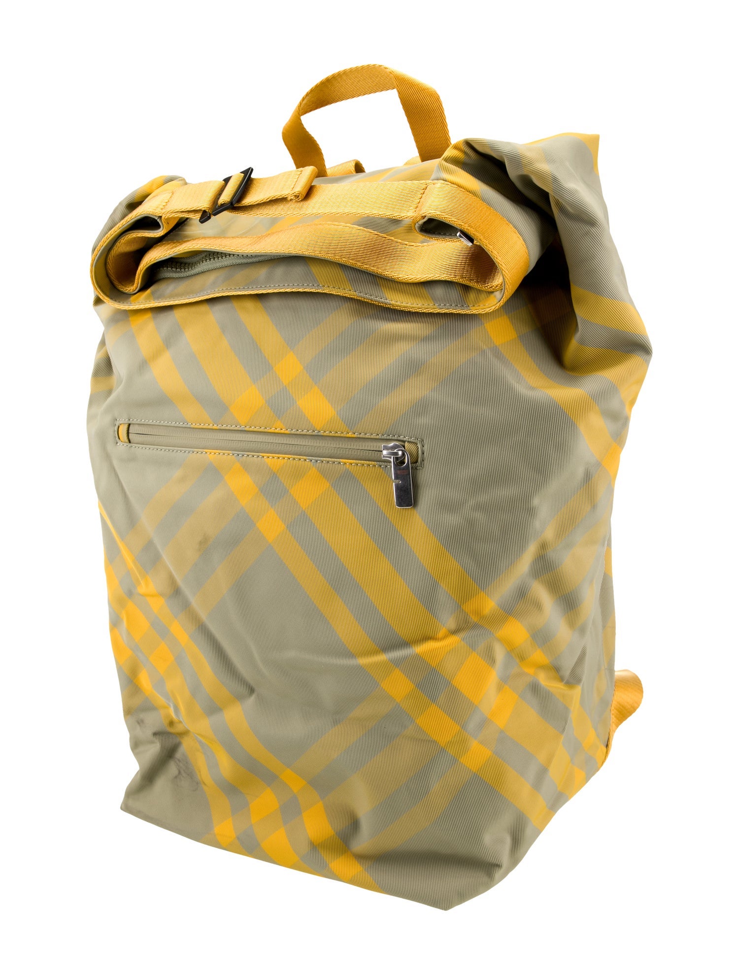 Burberry House Check Roll Backpack
