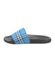 Burberry Nova Check Pattern Rubber Slides
