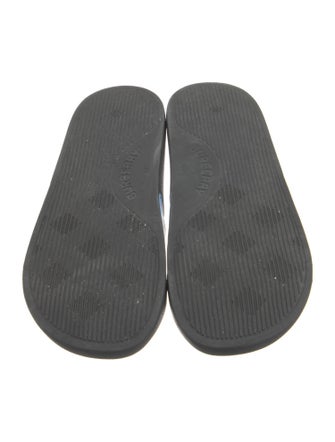 Burberry Nova Check Pattern Rubber Slides