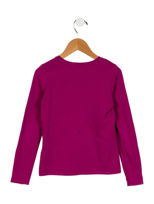 Burberry Girls' Solid Long Sleeve Shirt