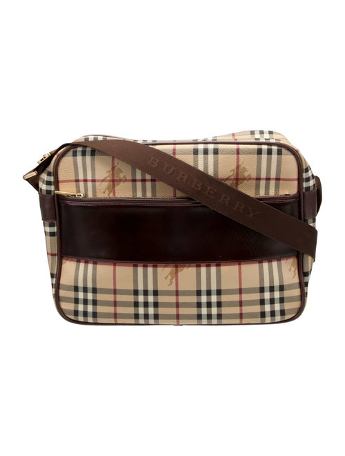 Burberry Haymarket Check Crossbody Bag