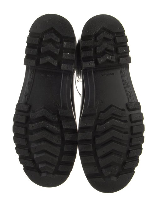 Burberry Rubber Plaid Print Rain Boots