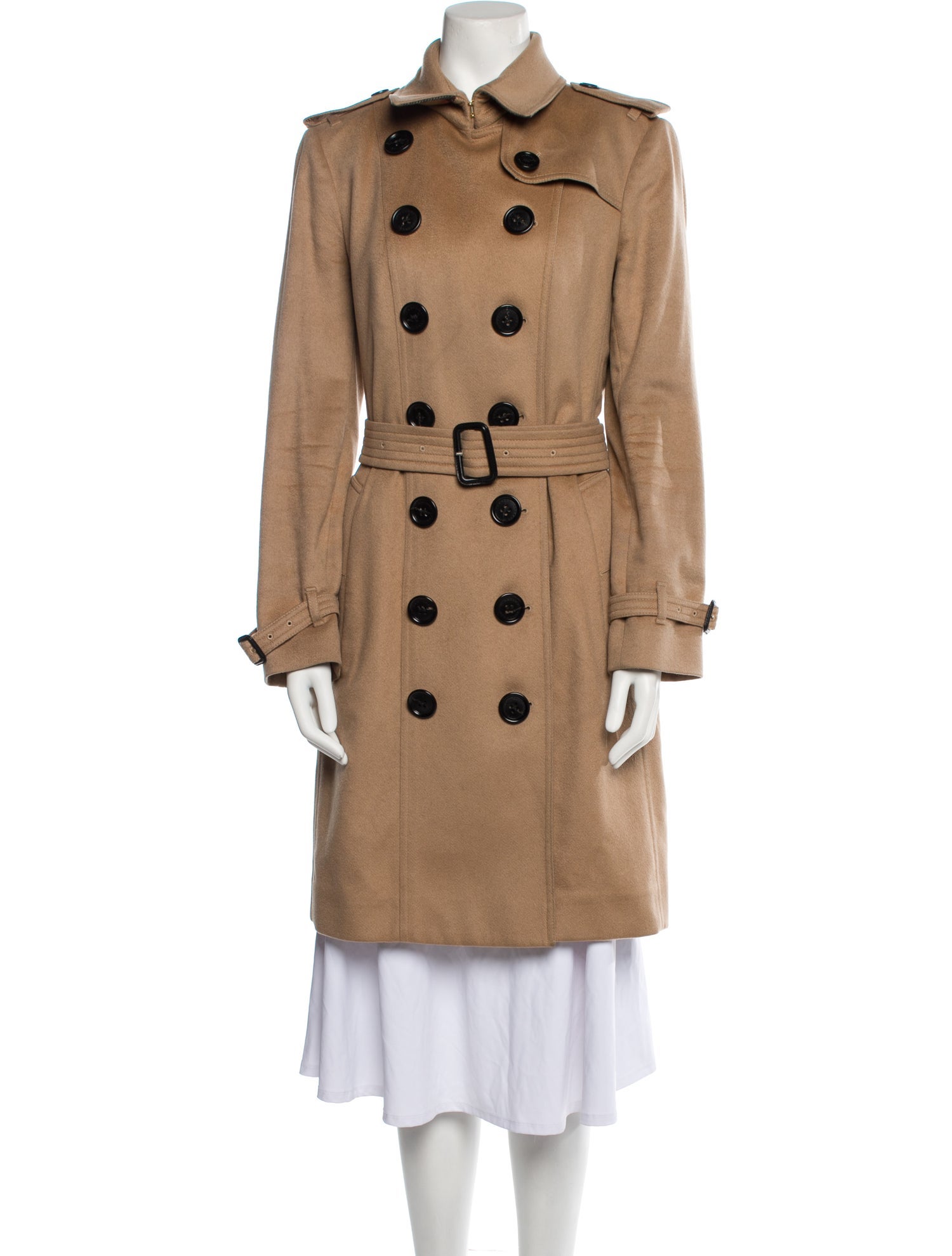 Burberry Cashmere Trench Coat