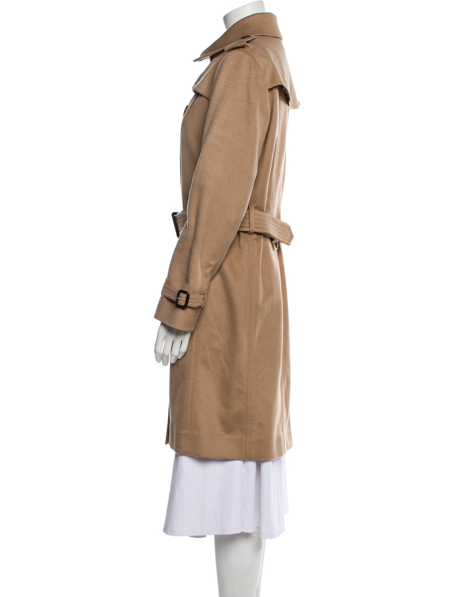 Burberry Cashmere Trench Coat