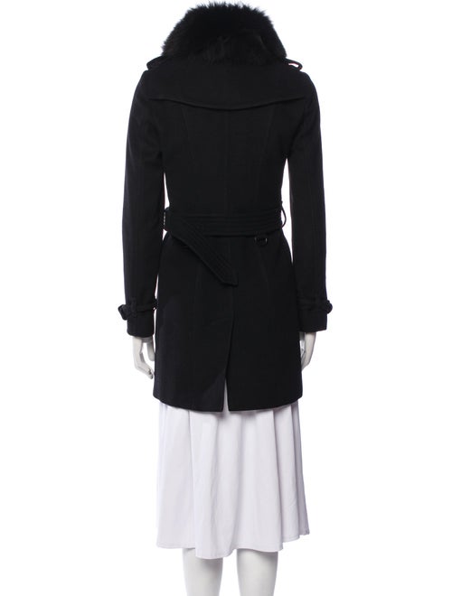 Burberry Wool Fur Coat